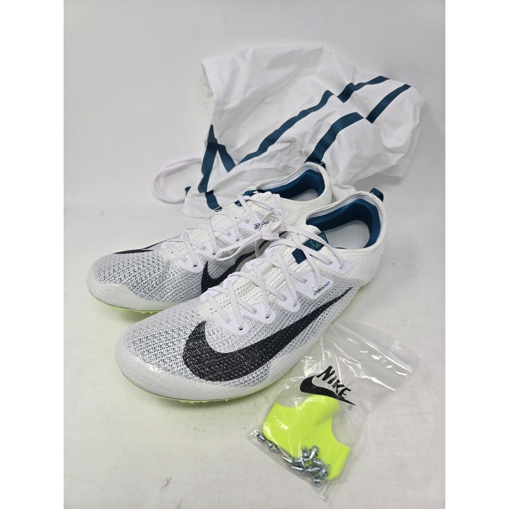 Nike Zoom Superfly Elite 2 Track Shoes Mens Size 12 White Spruce FZ9662-100